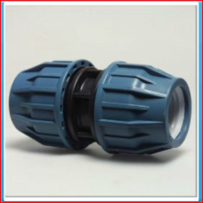 PE compression quick connector 25 x 25mm <br>