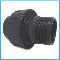 PVC 3/3 coupling 75 x 2½ "male 10bar
