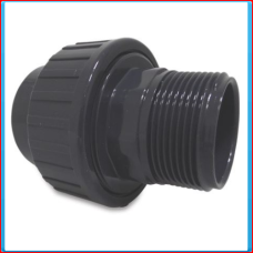 PVC 3/3 coupling 90 x 3 "male 10bar