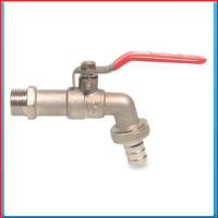 Ball valve with handle 3/4 "hose-tule