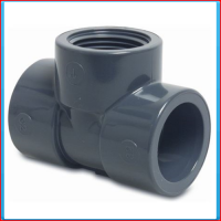 PVC T connector 50mm x 1 "x 50mm female