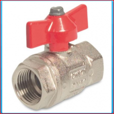 Ballvalve 1/2 "butterfly handle brass