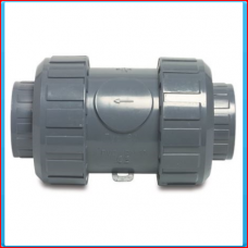 Non-return valve spring-loaded PVC-U 50mm type S4, horizontal and vertical installation Non-return valve spring-loaded PVC-U 50mm type S4, horizontal and vertical installation