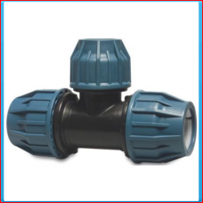 PE compression T-connector 90 ° PP 20x16x20 mm 16bar