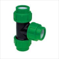 PE T connector 75x75x75mm