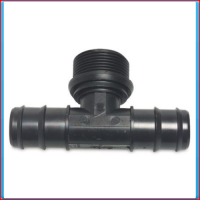 PP T connector 20 x 3/4 "male x 20mm 90 °