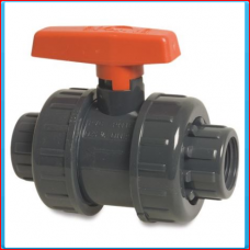 PVC ball valve 3/4 "BSP FF PExEPDM