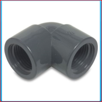 PVC knee 90 ° PVC 1/2 "FF 10bar