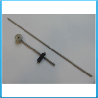 Window sensor roller arm