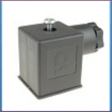 Terminal block with clamping contact black M16 IP65
