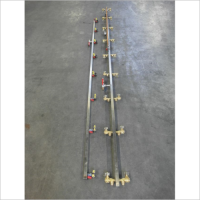 Double spray boom SS 26 nozzles