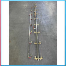 Double spray boom SS 34 nozzles, length 290cm
