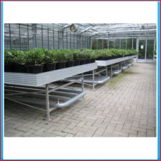 Alu rolling bench 20,90x1,81mtr Alu rolling bench 20,90x1,81mtr