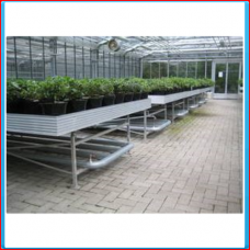 Alu rolling bench 11,00x1,81mtr Alu rolling bench 11,00x1,81mtr