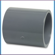 PVC socket equal 63mm 16bar